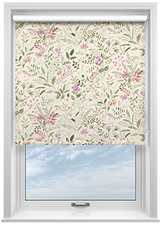 Cleo, Delicate Pink - Roller Blind